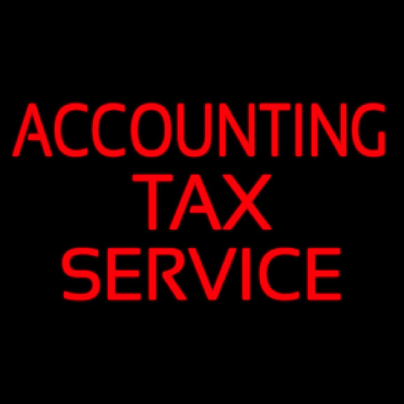 Accounting Ta  Service Enseigne Néon