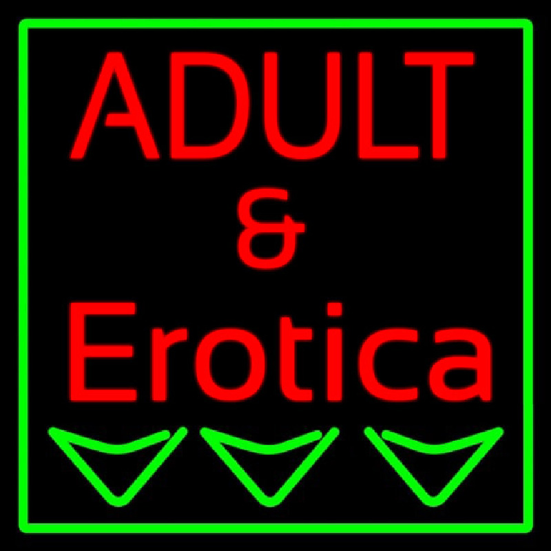 Adult And Erotica Enseigne Néon