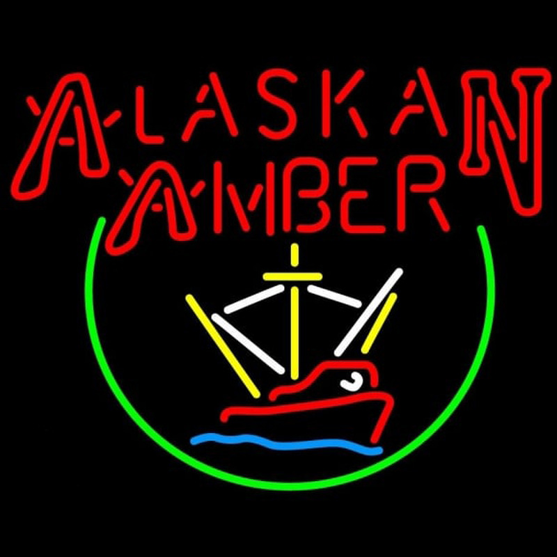 Alaskan Amber Trawler Enseigne Néon