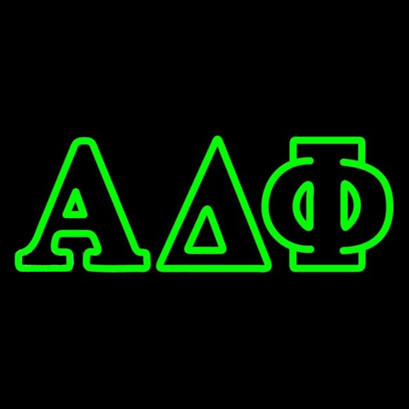 Alpha Delta Phi Enseigne Néon