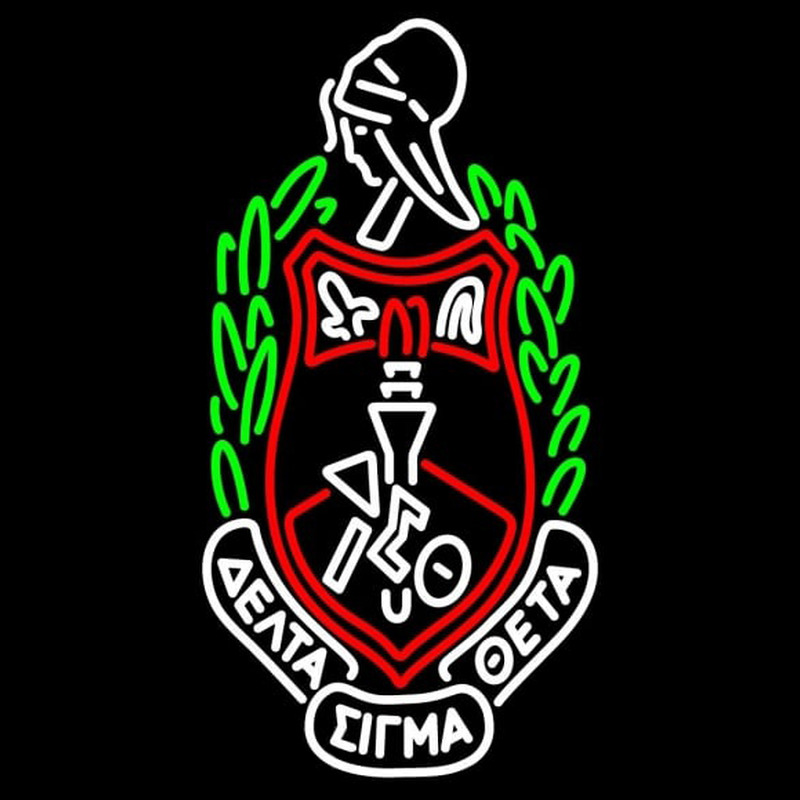 Alpha Gamma Sigma Fraternity Logo Enseigne Néon