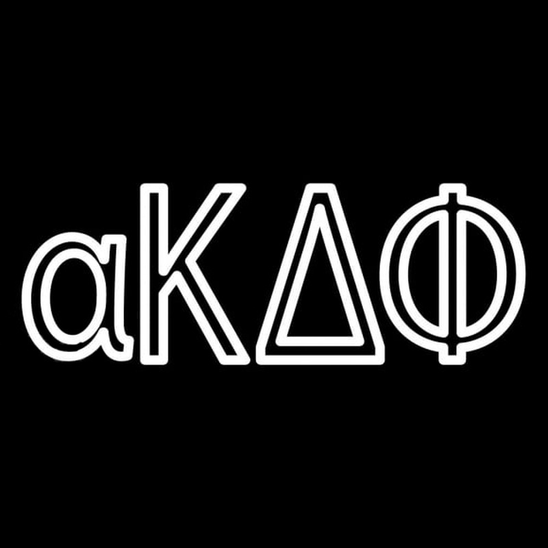 Alpha Kappa Delta Phi Enseigne Néon