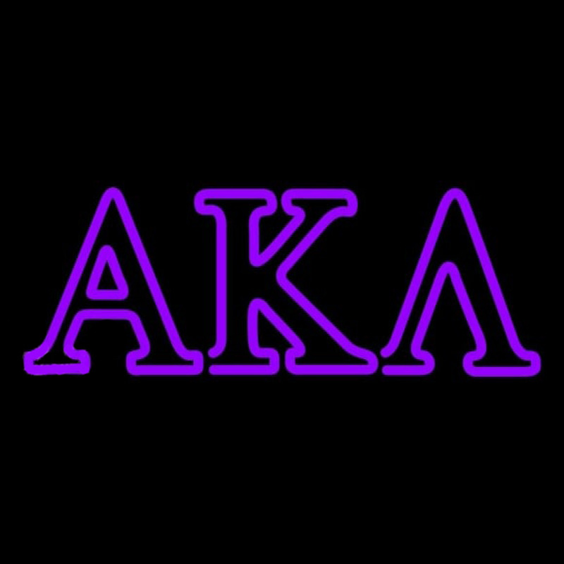 Alpha Kappa Lambda Enseigne Néon