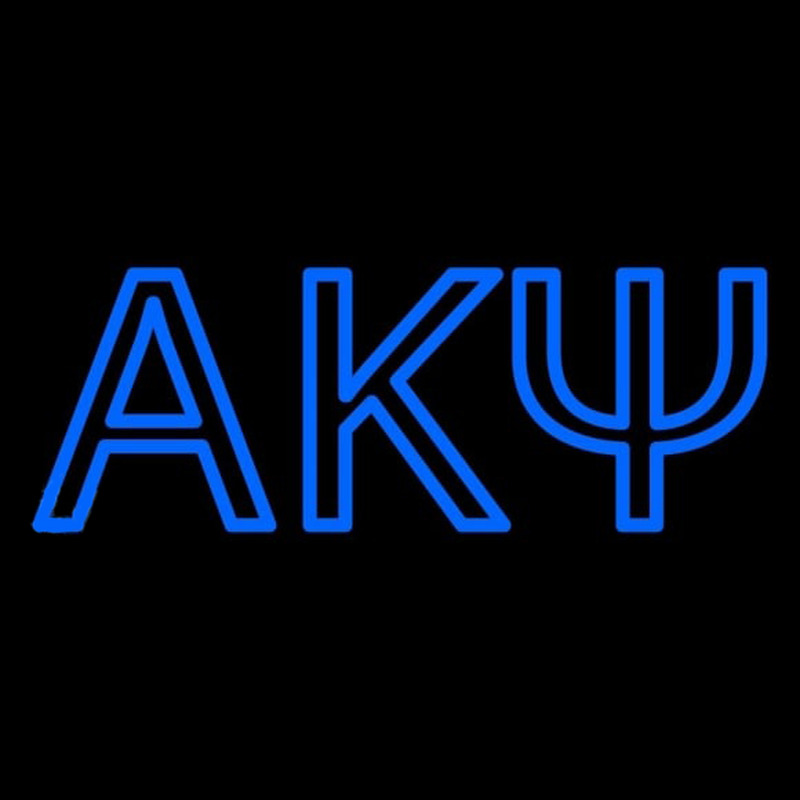 Alpha Kappa Psi Enseigne Néon