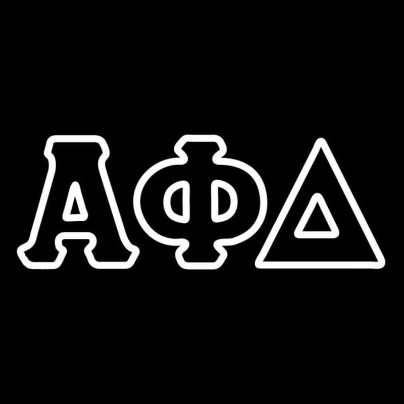 Alpha Phi Delta Enseigne Néon