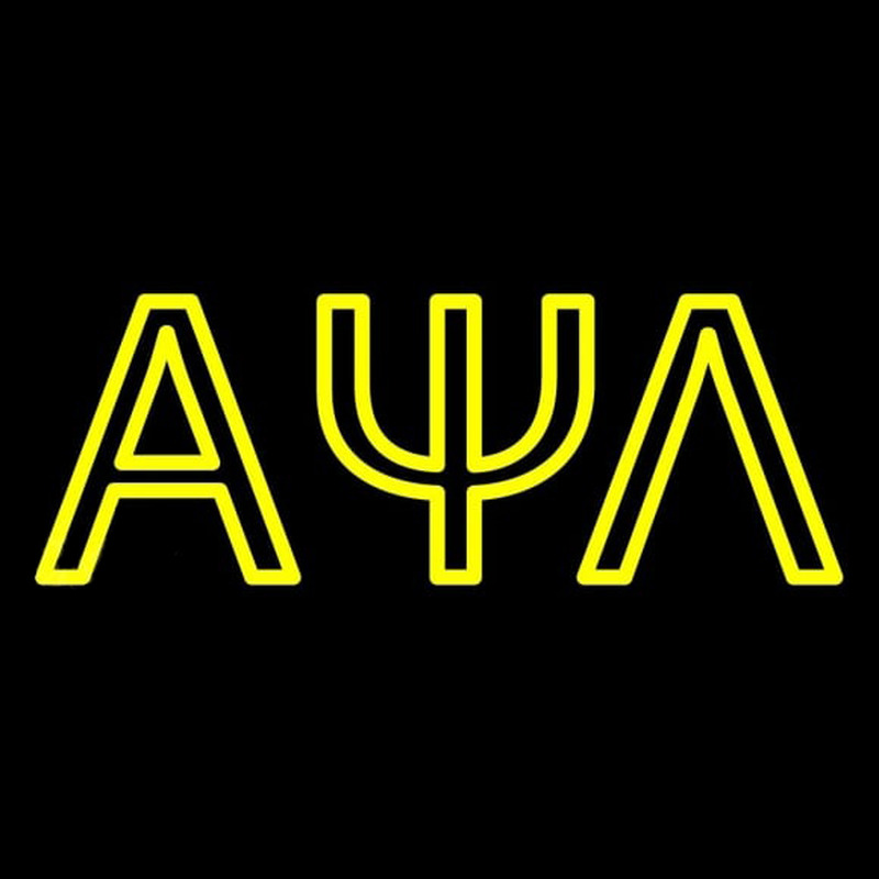 Alpha Psi Lambda Enseigne Néon