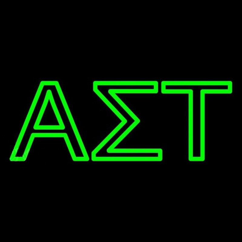 Alpha Sigma Tau Enseigne Néon