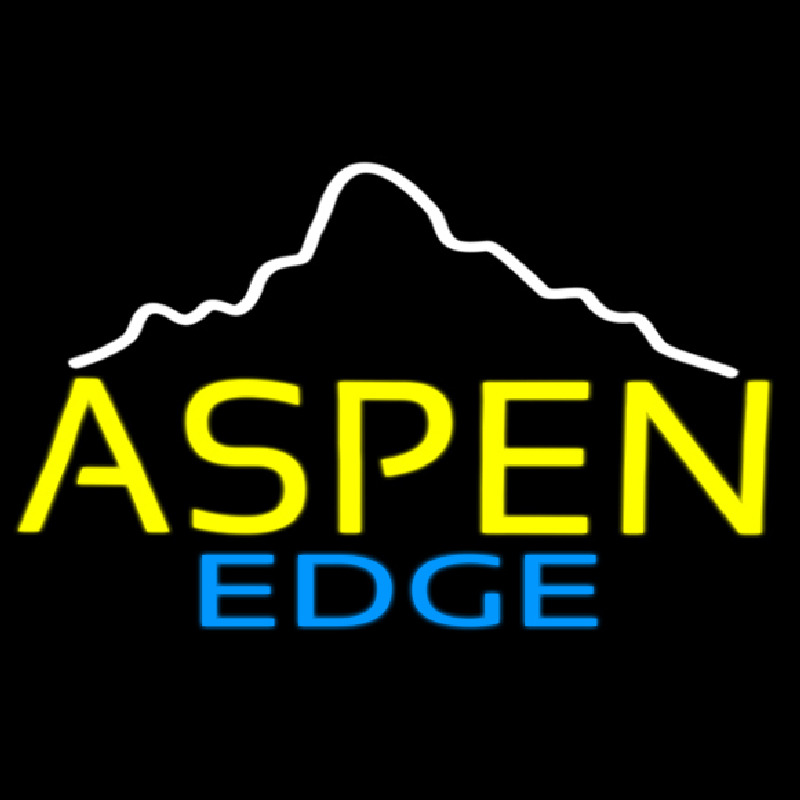 Aspen Edge Enseigne Néon