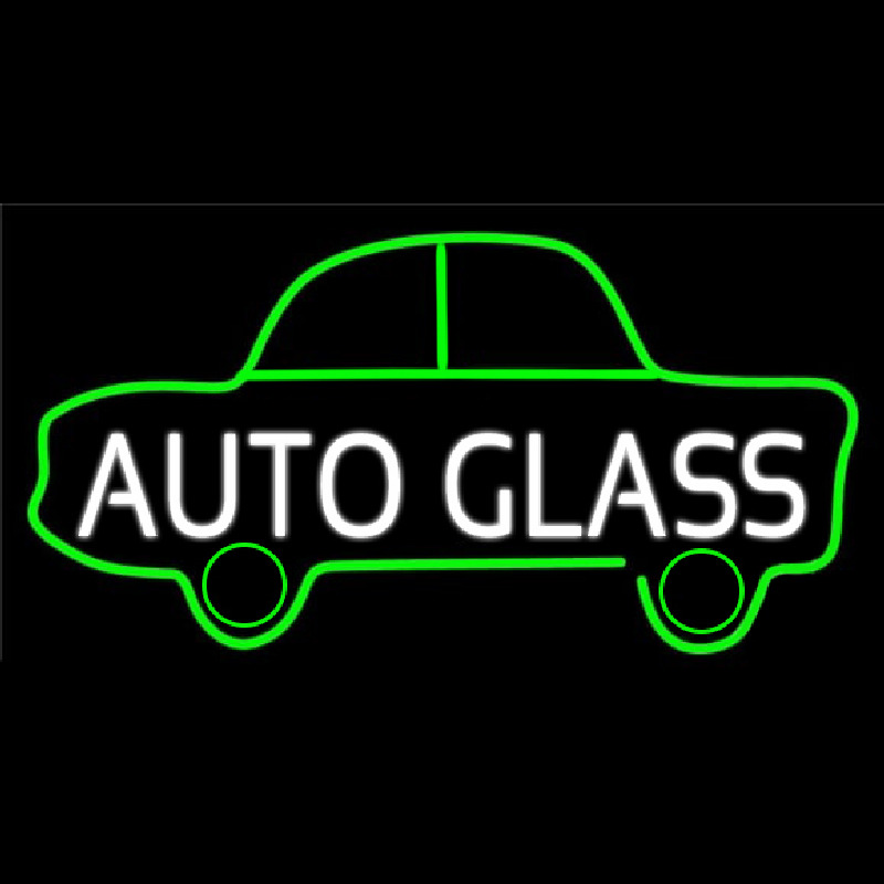 Auto Glass Car Logo 1 Enseigne Néon