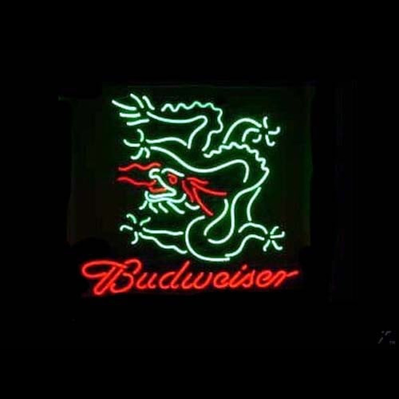 BUDWEISER Dragon Enseigne Néon