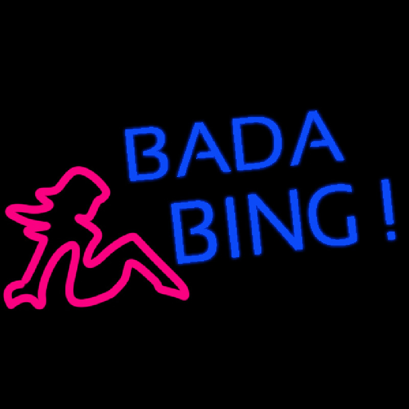 Bada Bing Enseigne Néon