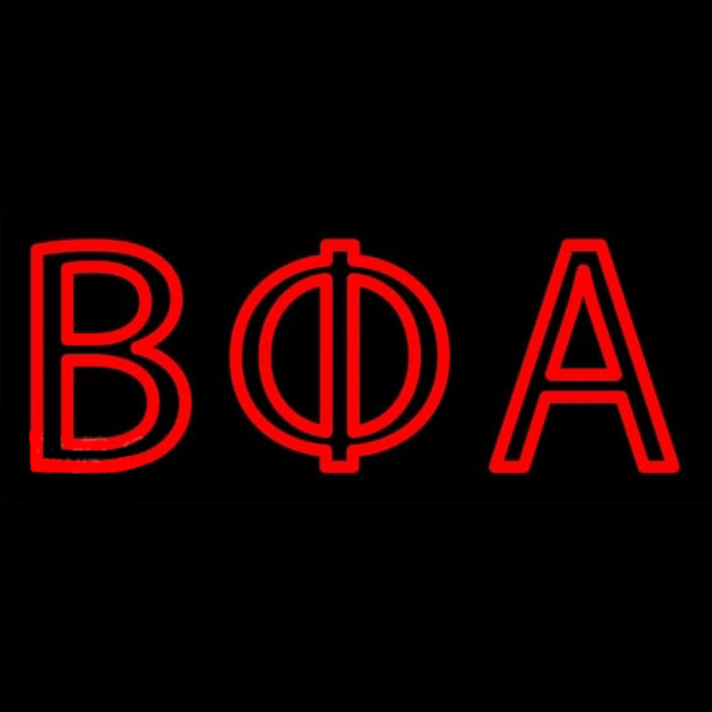 Beta Phi Alpha Enseigne Néon