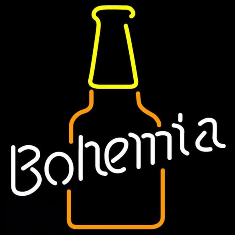 Bohemia Bottle Enseigne Néon