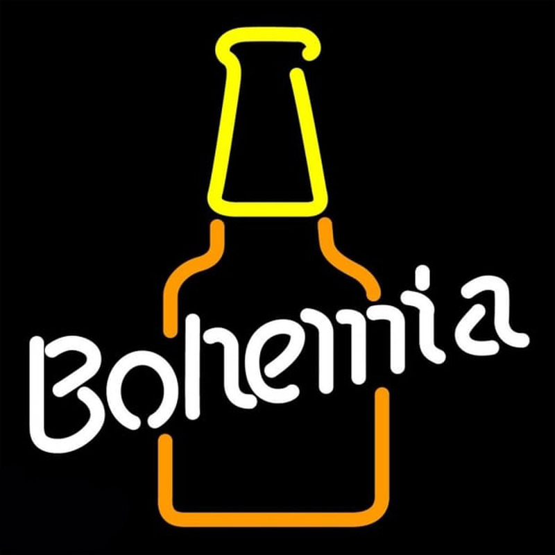 Bohemia Bottle Enseigne Néon