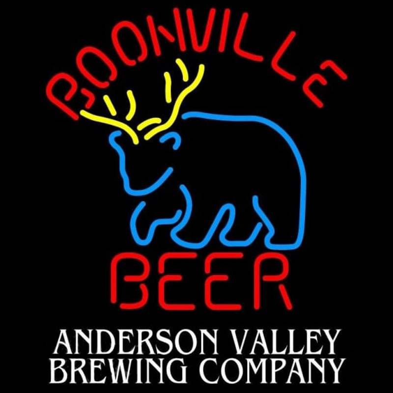 Boonville Deer Anderson Valley Enseigne Néon