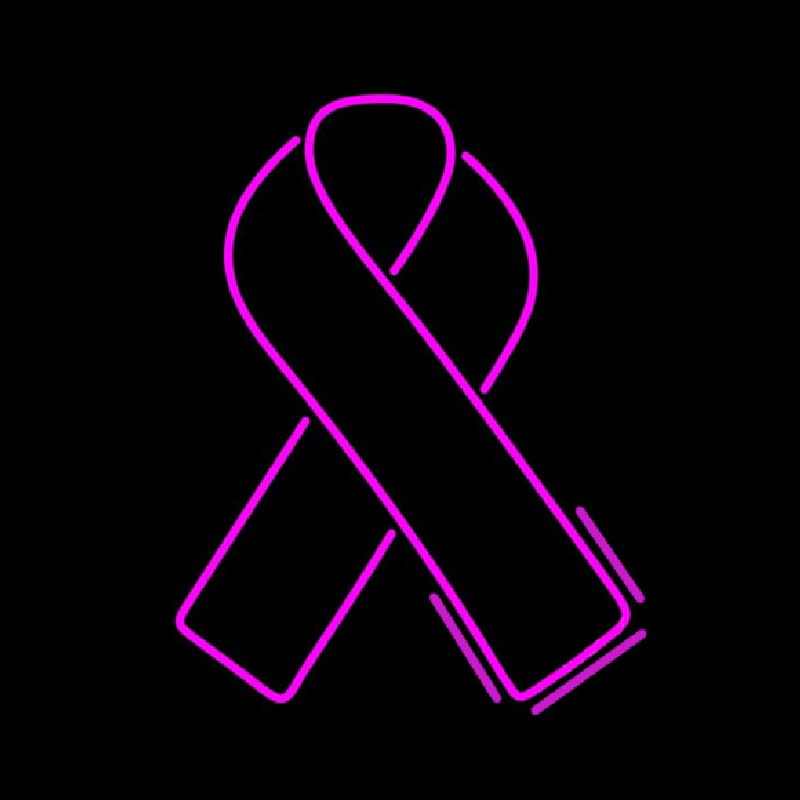 Breast Cancer Ribbon Enseigne Néon