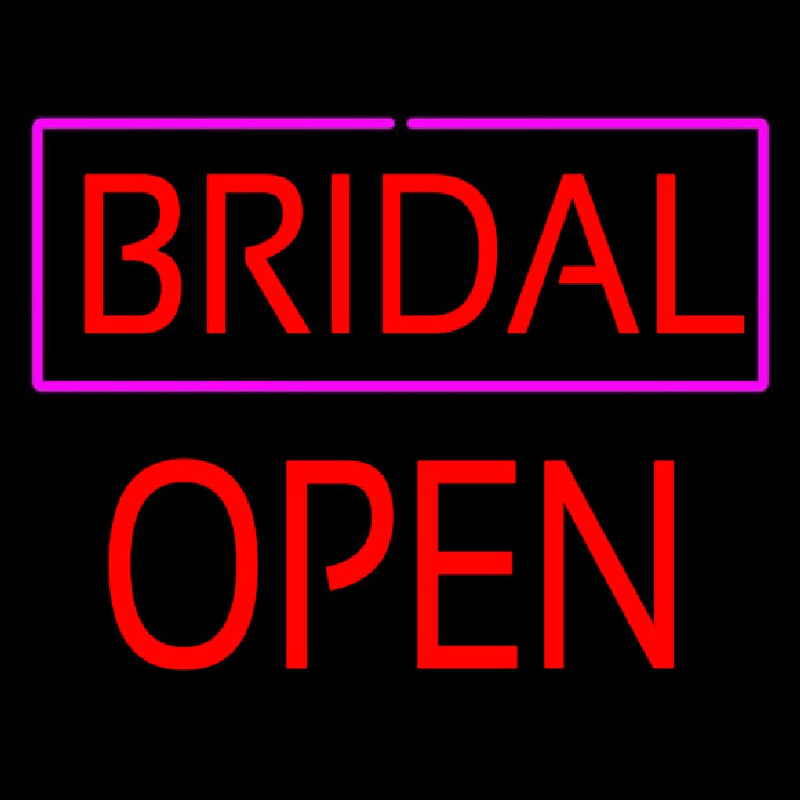 Bridal Block Open Enseigne Néon