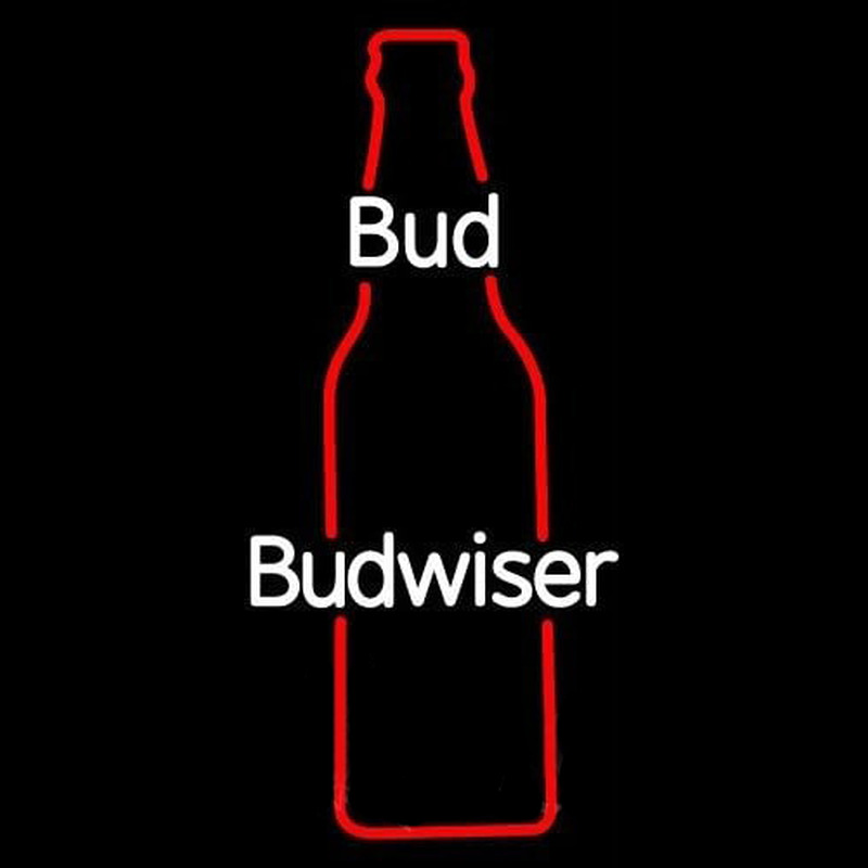 Bud Bottle Beer Sign Enseigne Néon