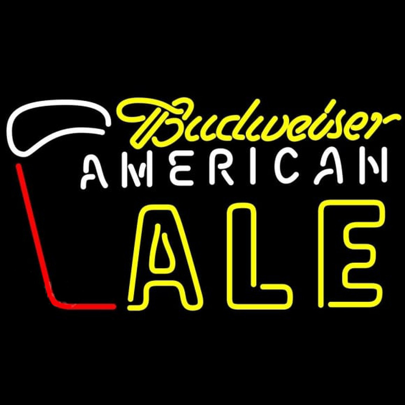 Budweiser American Ale Beer Sign Enseigne Néon