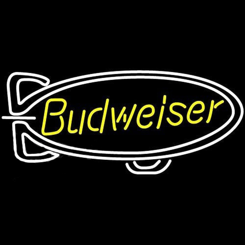 Budweiser Blimp Beer Sign Enseigne Néon