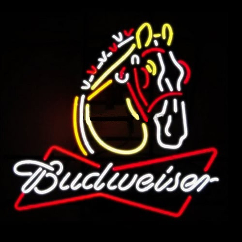 Budweiser Horsehead Enseigne Néon