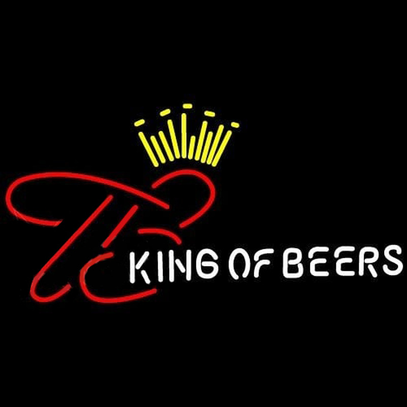 Budweiser King Of Beers Beer Sign Enseigne Néon