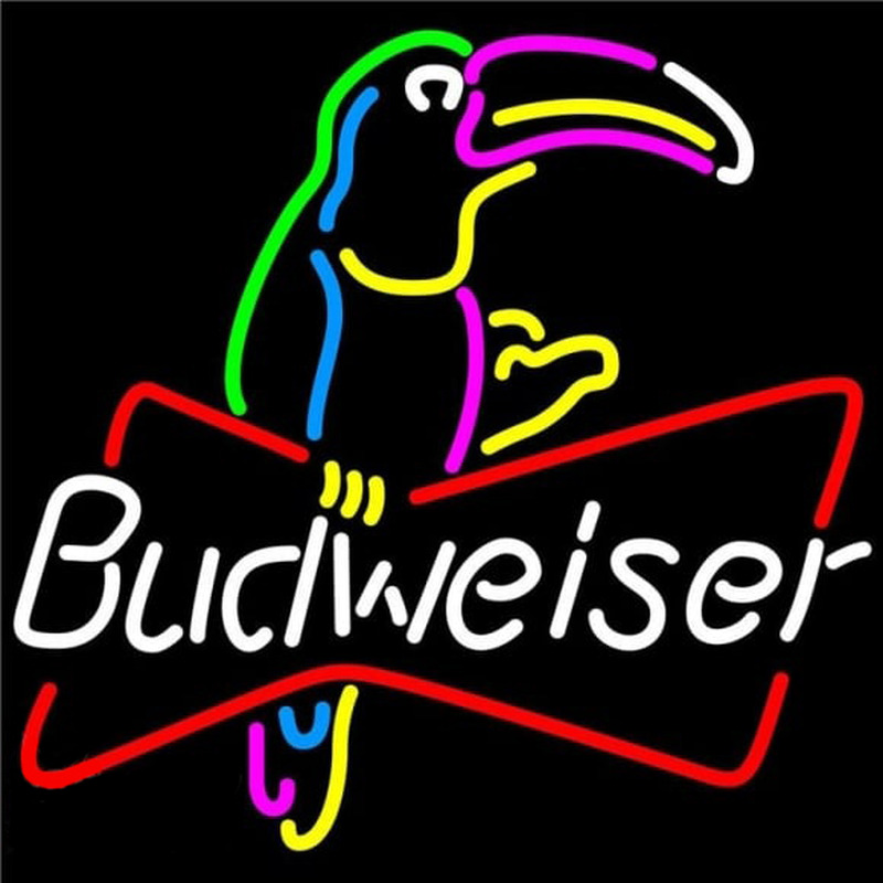 Budweiser Toucan Beer Sign Enseigne Néon