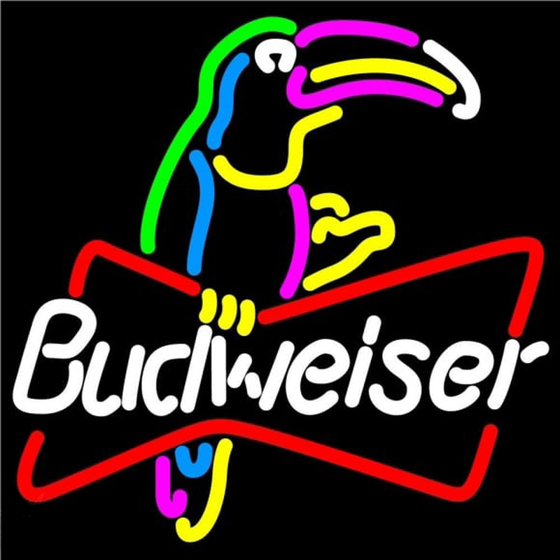 Budweiser Toucan Beer Sign Enseigne Néon