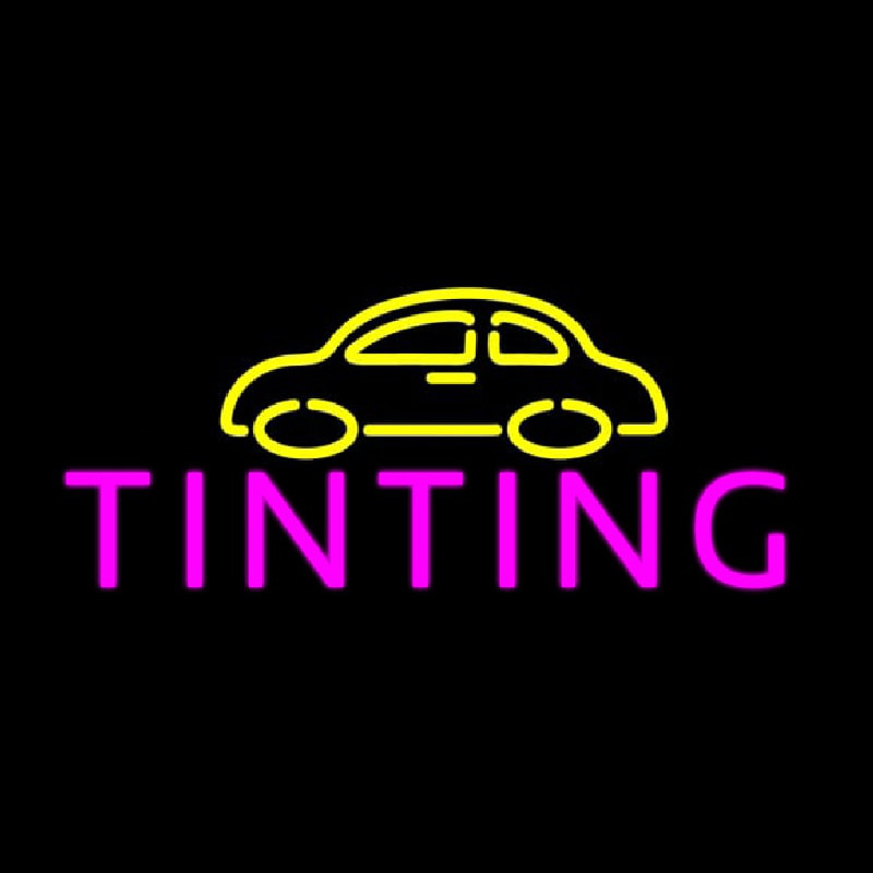 Car Tinting Enseigne Néon