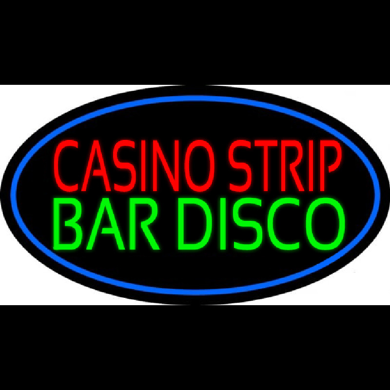 Casino Strip Bar Disco Enseigne Néon