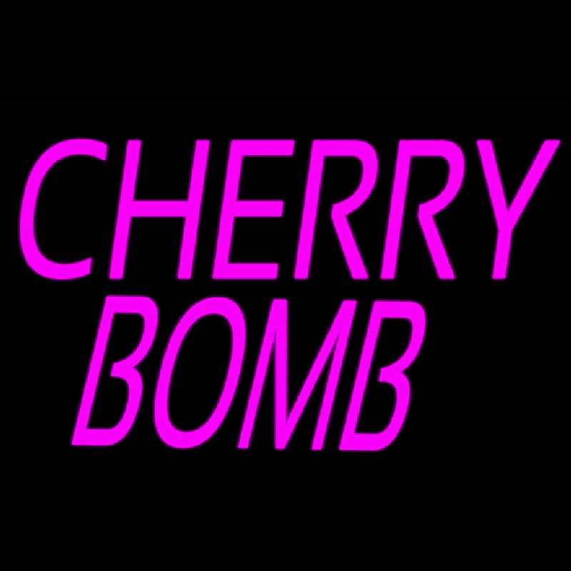 Cherry Bomb Enseigne Néon