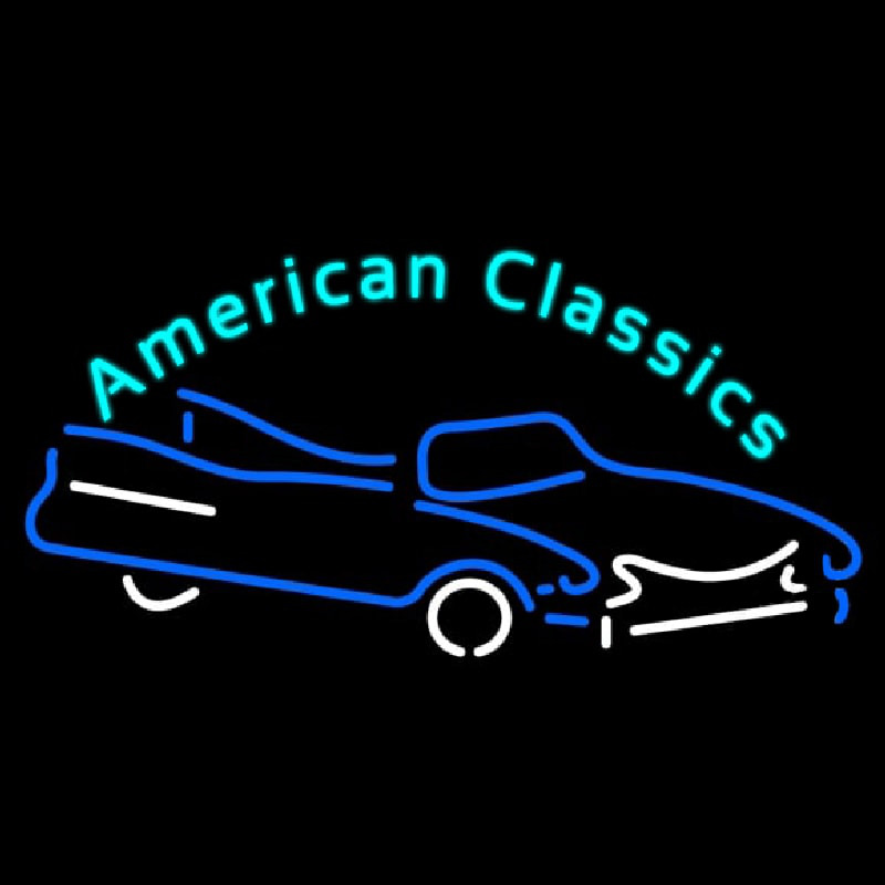 Classics American Enseigne Néon