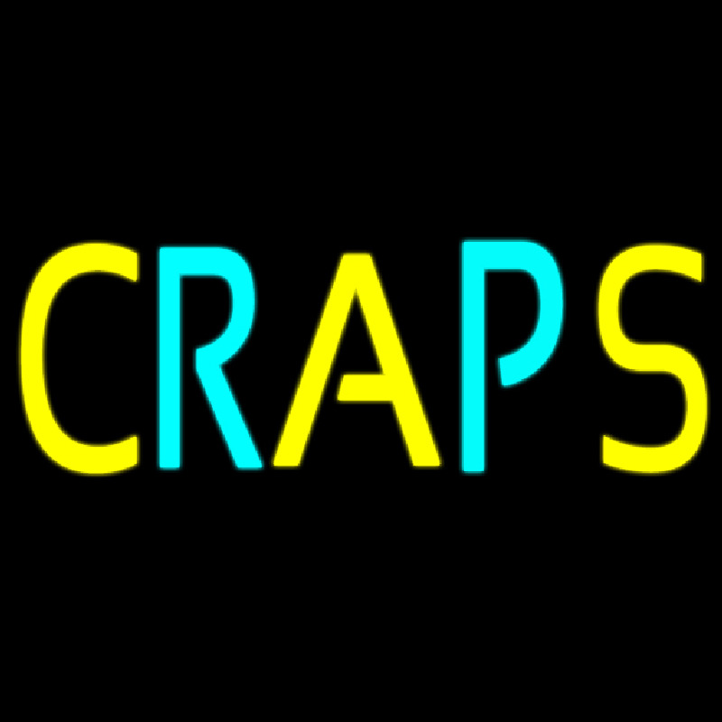 Craps 2 Enseigne Néon