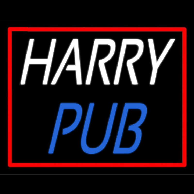 Custom Harry Pub 2 Enseigne Néon