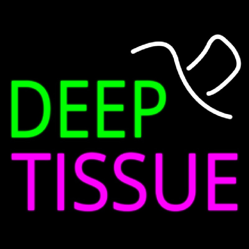 Deep Tissue Enseigne Néon