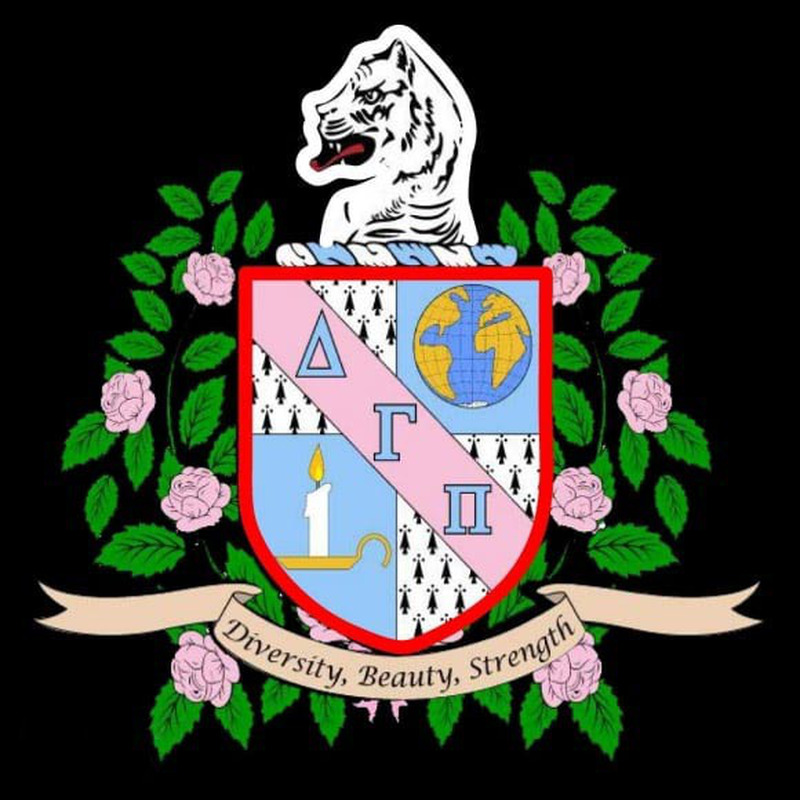 Delta Gamma Pi Logo Enseigne Néon