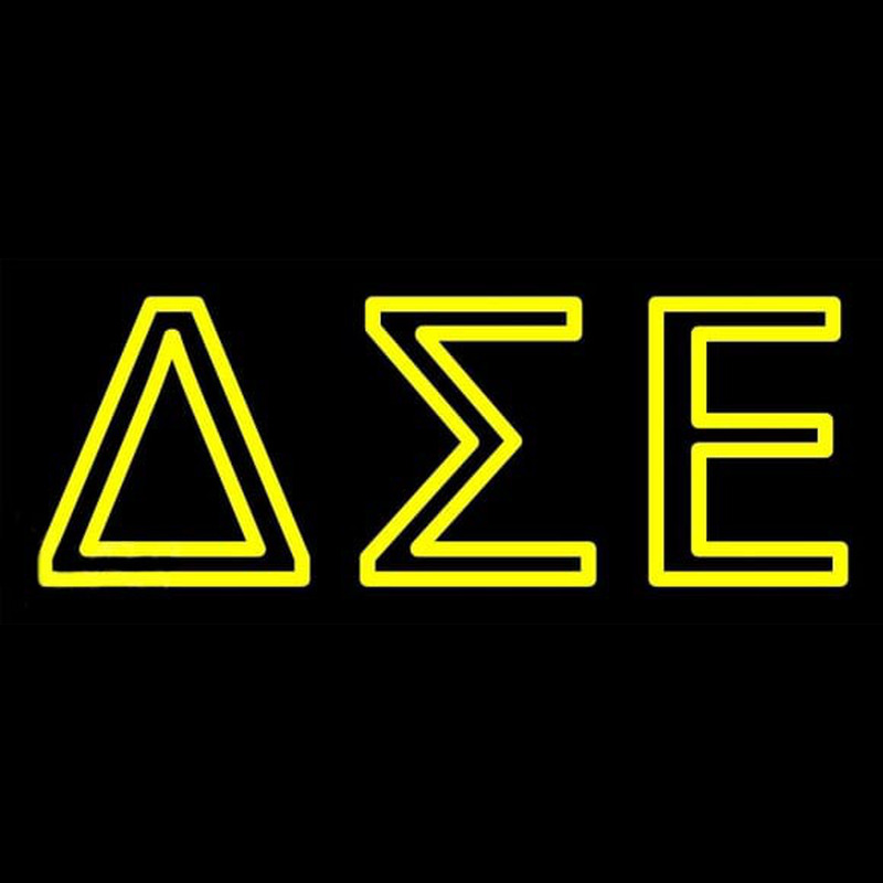 Delta Sigma Epsilon Enseigne Néon