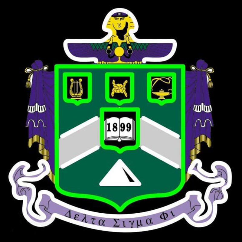 Delta Sigma Phi Chapters Logo Enseigne Néon