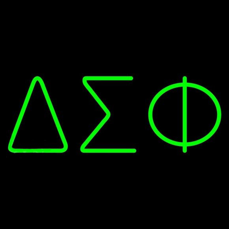 Delta Sigma Phi Enseigne Néon