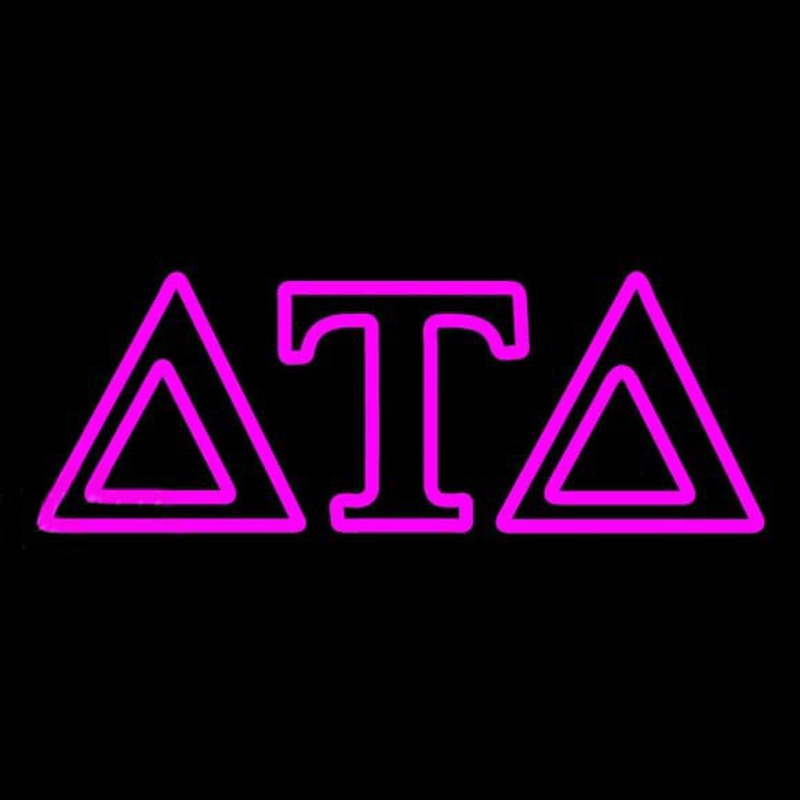 Delta Tau Delta Enseigne Néon