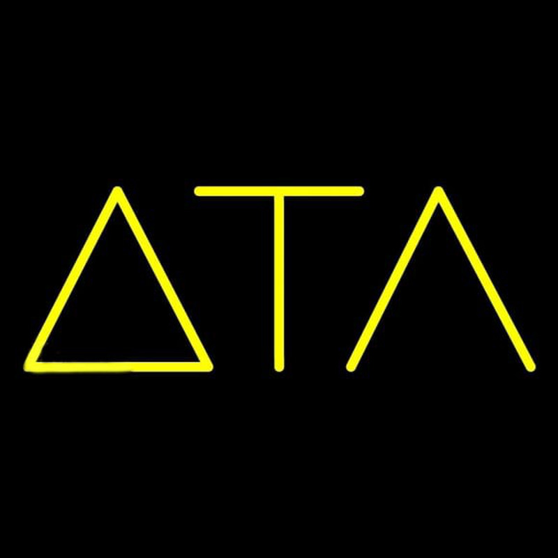 Delta Tau Lambda Enseigne Néon