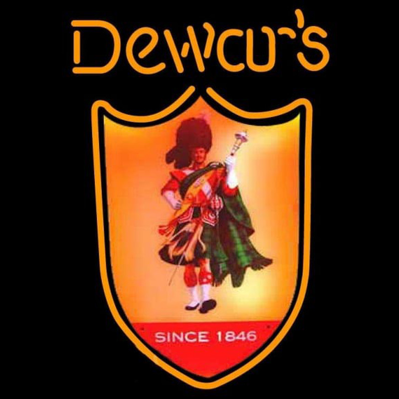 Dewars Scotchman Enseigne Néon