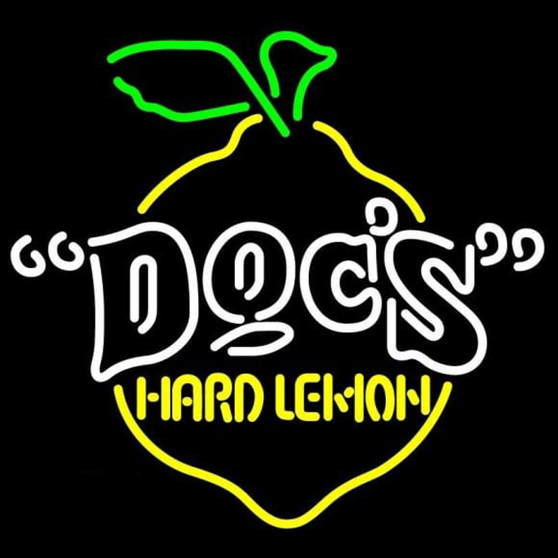 Docs Hard Lemon Enseigne Néon