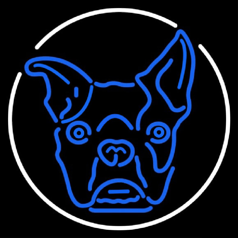 Dog Logo Enseigne Néon