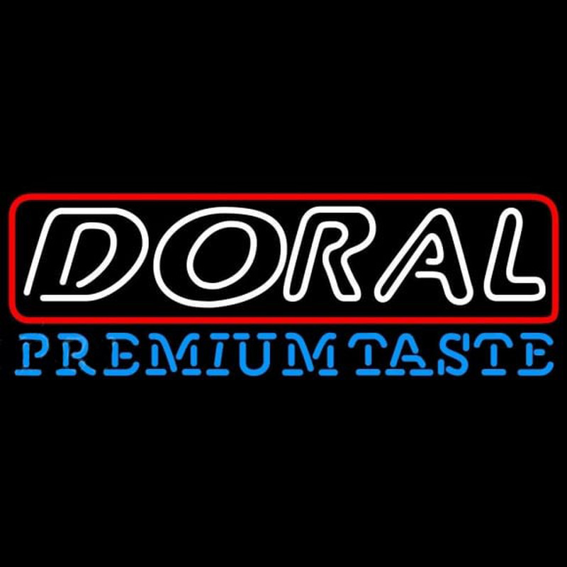 Doral Cigarettes Enseigne Néon