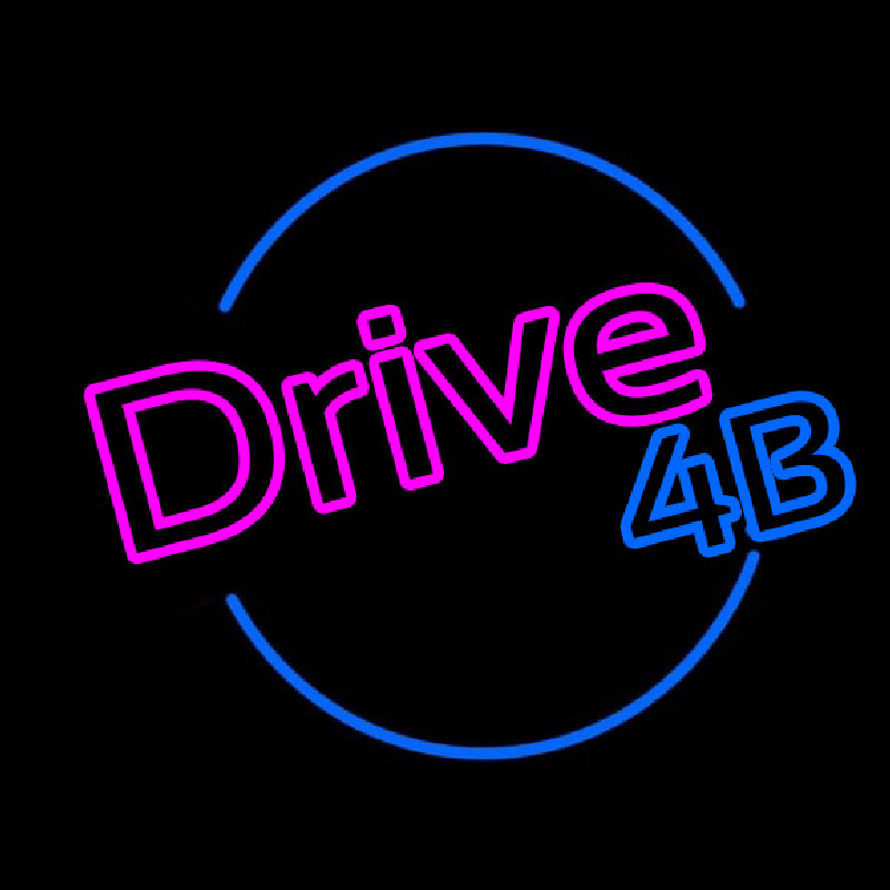 Drive 4b Enseigne Néon