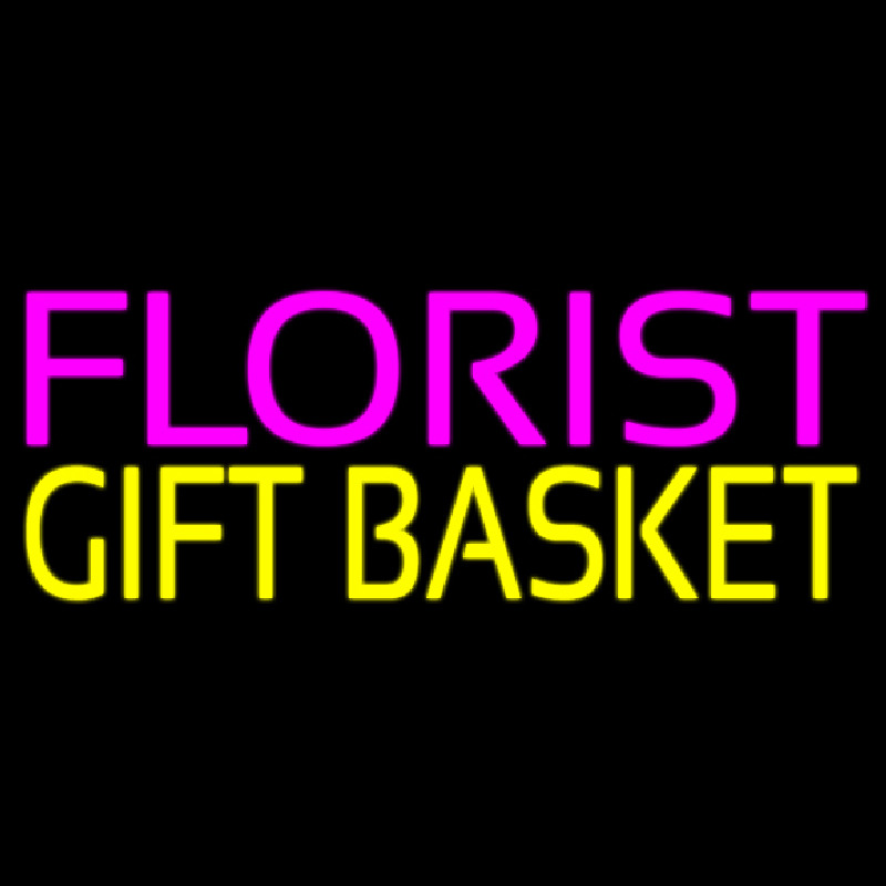 Florist Gifts Baskets Enseigne Néon