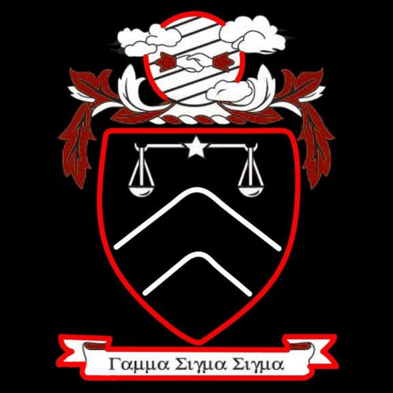 Gamma Sigma Sigma Logo Enseigne Néon