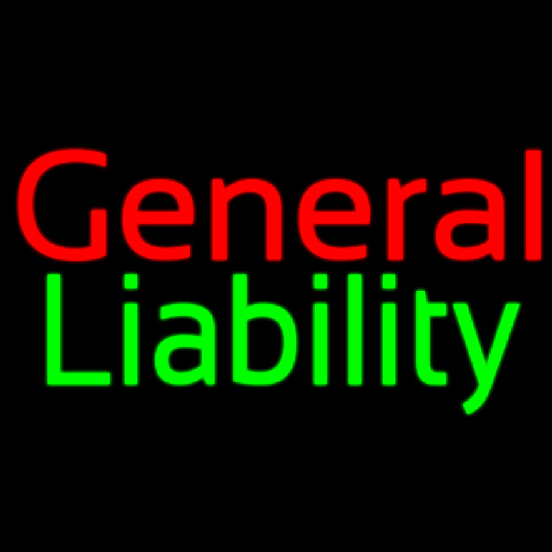 General Liability Enseigne Néon