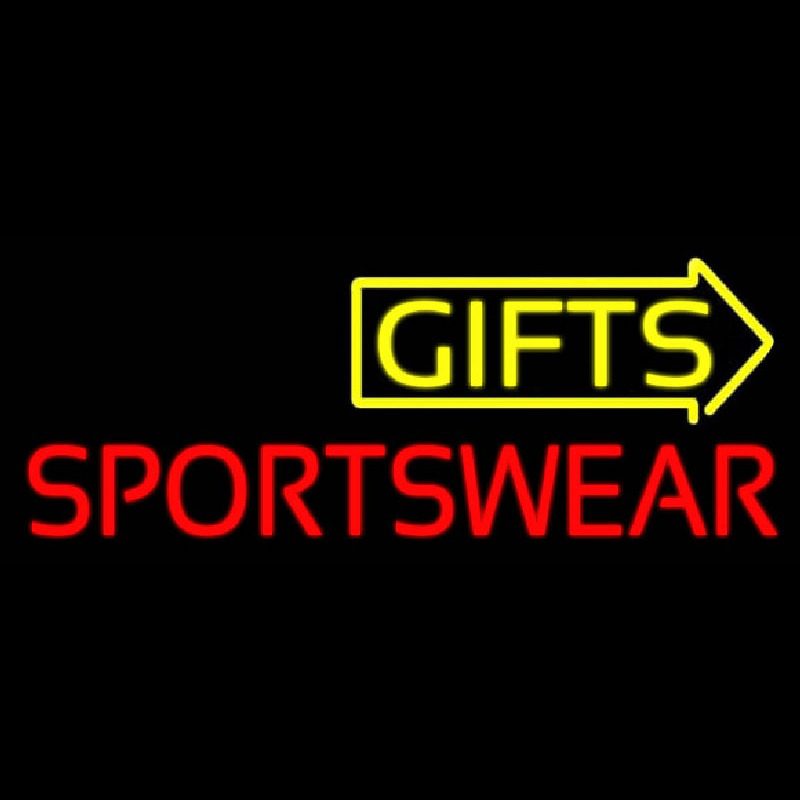 Gifts Sportswear Enseigne Néon